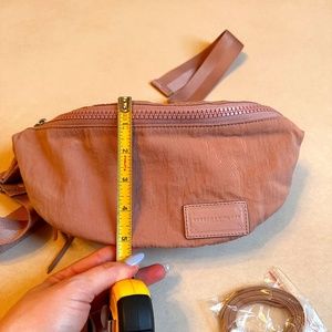 REBECCA MINKOFF BLUSH PINK FANNY PACK BELT BAG